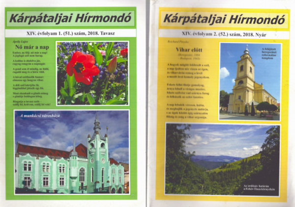 F�zesi Magda  (f�szerk.) - K�rp�taljai H�rmond� XIV. �vfolyam 2018. teljes (1-4. sz�m)