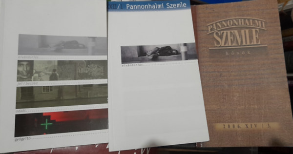 Gelencsér Gábor (Szerk.) - 3 db Pannonhalmi Szemle: 2006. XIV./3. 2014.XXII./1., 4.