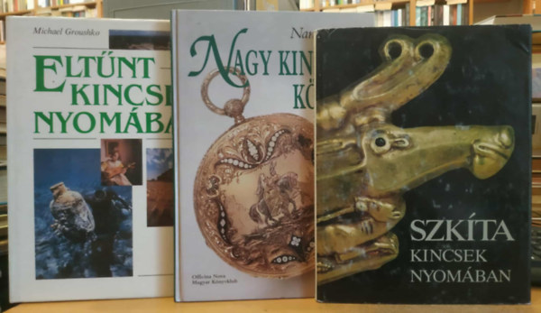 Nance Fyson, Michael Groushko I.B. Brasinszkij - 3 db Elt�nt kincsek nyom�ban + Nagy kincsesk�nyv + Szk�ta kincsek nyom�ban