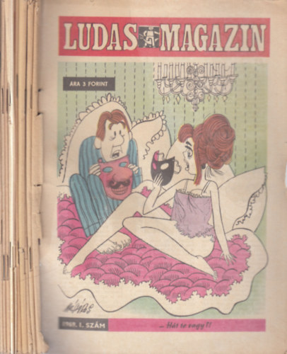 Tabi L�szl�  (f�szerk.) - Ludas magazin 1969/1-10. (lapsz�monk�nt)