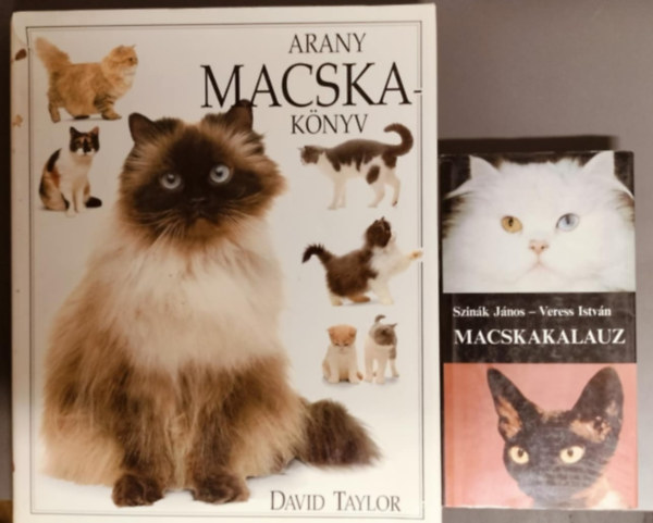 David Taylor Szink Jnos-Veress Istvn - Macskakalauz + Arany macskaknyv (2db macskkkal kapcsolatos m)