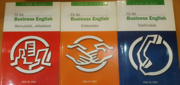 Gul�zsi Aur�lia Robert Tilley - 3 db Fit for Business English: Bemutat�k, el�ad�sok + �rt�kes�t�s + Telefon�l�s