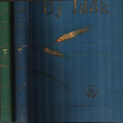 Herczeg Ferenc  (szerk.) - j idk 1917. I-II. ktet (teljes vfolyam)