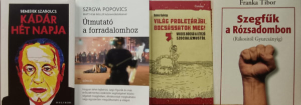 Szrgya Popovics, Franka Tibor, Dalos Gyrgy Benedek Szabolcs - Politikai knyvcsomag