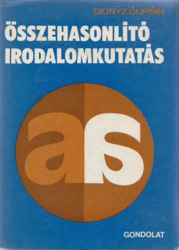Dionyz Durisin - �sszehasonl�t� irodalomkutat�s