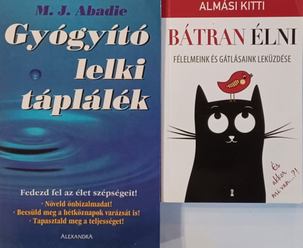 M.J. Abadie Almsi Kitti - Btran lni - Flelmeink s gtlsaink lekzdse + Gygyt lelki tpllk - A bels fny talaktsa (2 m)