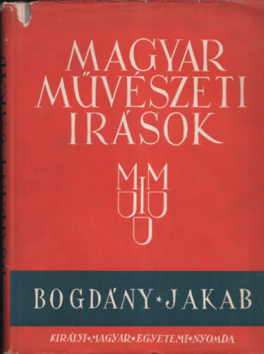 Pigler Andor - Bogdny Jakab (1660-1724) (Magyar mvszeti rsok)
