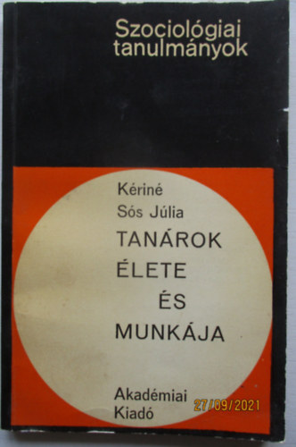 S�s J�lia - tan�rok �lete �s munk�ja