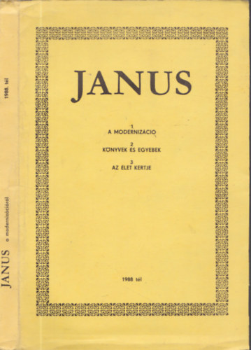 Janus 1988. tél (V/1-3.)- tokban
