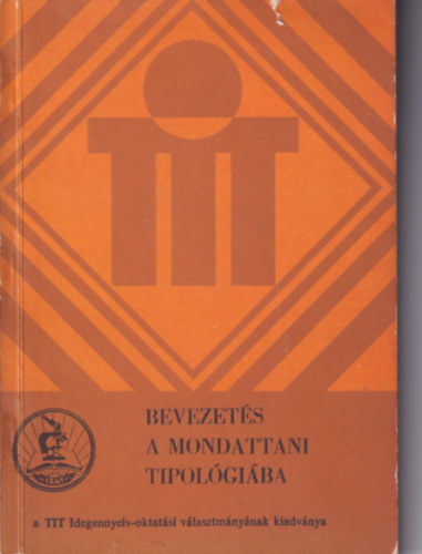 Dr. Dezs� L�szl� - Bevezet�s a mondattani tipol�gi�ba