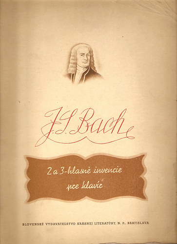 Bach - Dvoj- A Trojhlasn Invencie pre Klavr