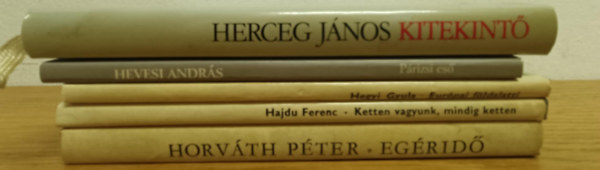 Hevesi Andrs, Hegyi Gyula, Horvth Pter Herceg Jnos - Magyar kortrs knyvcsomag