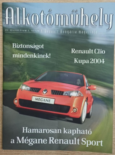 Alkot�m�hely IV. �vfolyam 1. sz�m