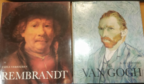 Karl Jaspers mile Verhaeren - 2 db klasszikus fest: Rembrandt + Van Gogh