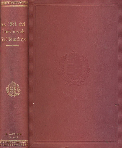 Az 1931. vi trvnyek gyjtemnye