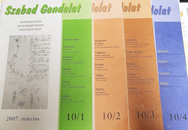 Szabad gondolat foly�irat 2007 10/1-10/4