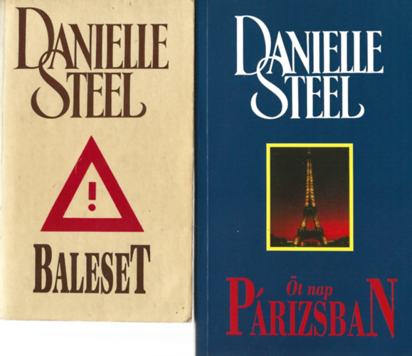 Danielle Steel - 2 db knyv, Baleset, t nap Prizsban