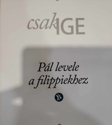 P�l apostol levele a filippiekhez