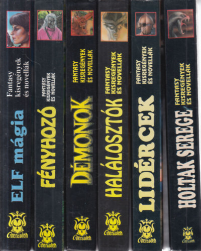 6 db. kemnytbls Cherubion: ELF mgia + Fnyhoz + Dmonok + Hallosztk + Lidrcek + Holtak serege