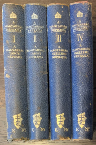 B�tky-Gy�rffy-Viski - A magyars�g n�prajza I-IV.