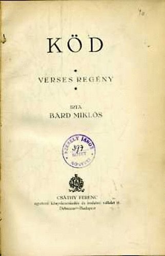 B�rd Mikl�s - K�d