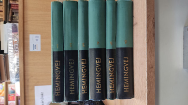 Ernest Hemingway - Ernest Hemingway m�vei szerbhorv�t nyelven (6 k�tet)