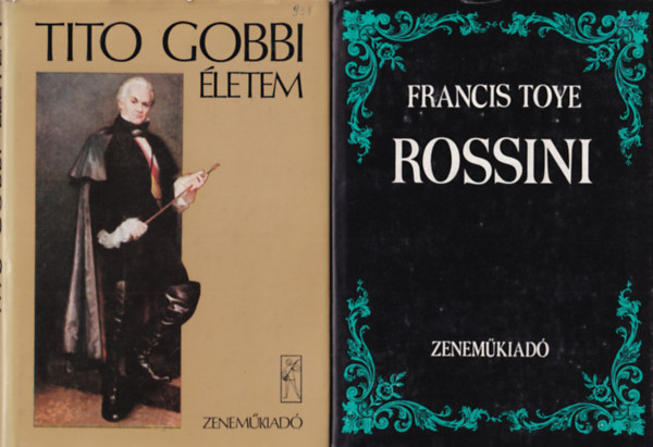 Sarls Zsuzsa, Hzser Zoltn William Wright - 3 db zenei letrajzok ( egytt ) 1, Rossini, Tito Gobbi letem, 3. Pavarotti - A pk fia s a kilenc magas c