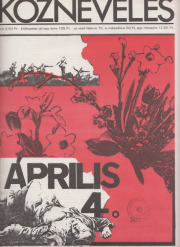 Tth Lszl  (fszerk.) - Kznevels XXXV. vfolyam 13. szm (1979. mrcius 30.)