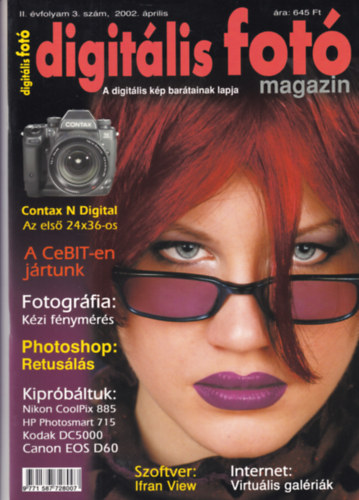 Digit�lis fot� magazin II.�vfolyam 3. sz�m., 2002. �prilis
