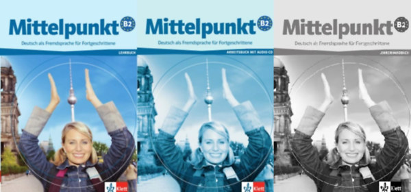 Mittelpunkt B2 Lehrbuch + Arbeitsbuch mit Audio-CD + Lehrerhandbuch