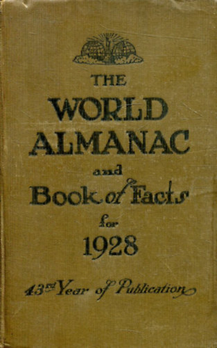 The World Almanac and Book of Facts 1928