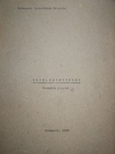 Nevelstrtnet-kisegt jegyzet