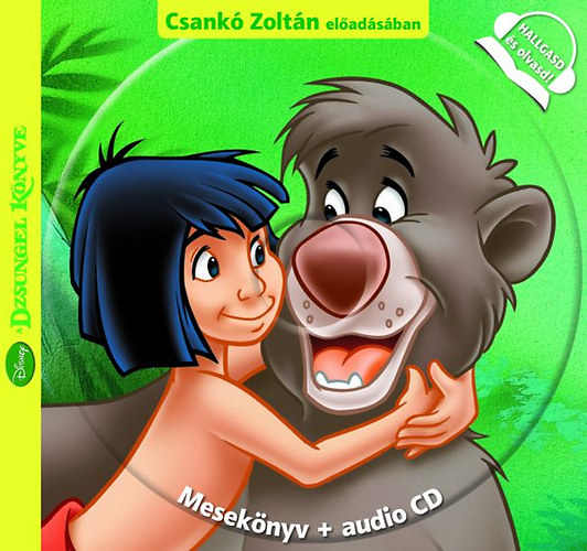 Disney - A dzsungel könyve - Mesekönyv + Audio CD