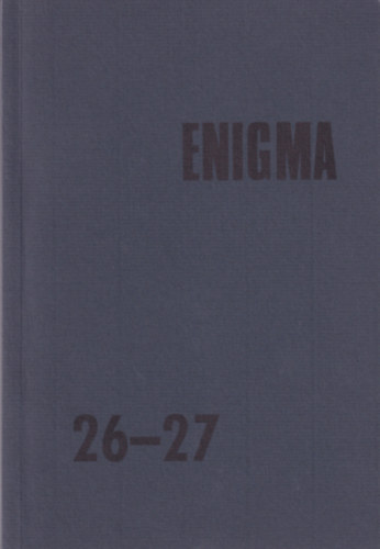 Meridi�n K�nyvkiad� - Enigma 26-27 -Proust