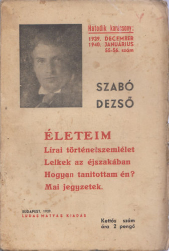 Szab Dezs - leteim (Szab Dezs Ujabb Mvei 55-56. szm)