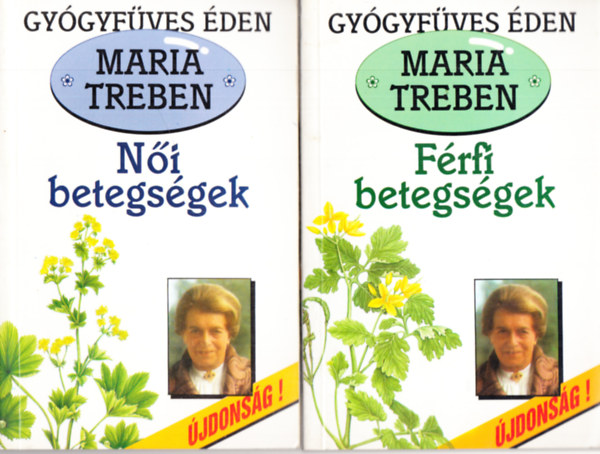 Maria Treben - Gygyfves den 3 db. ktet (Ni betegsgek + Frfi betegsgek + Allergia)