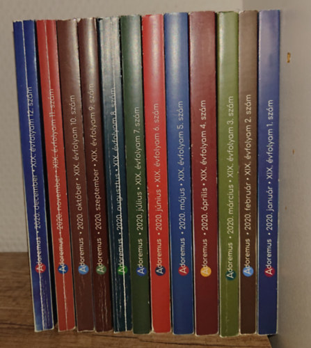 Az Adoremus című keresztény folyóirat teljes 2020-as évfolyama