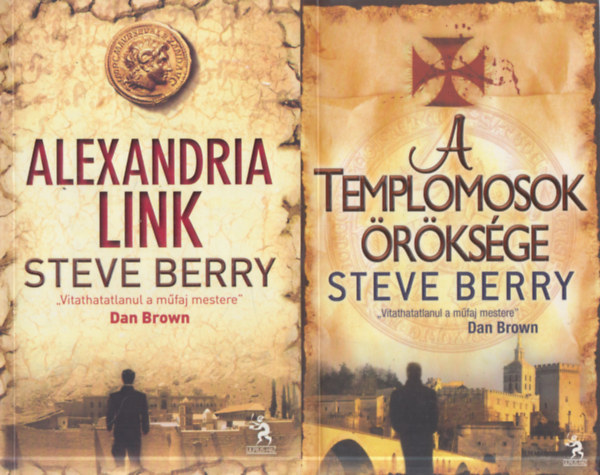 Steve Berry - 2 db. Steve Berry regény: A templomosok öröksége + Alexandria Link
