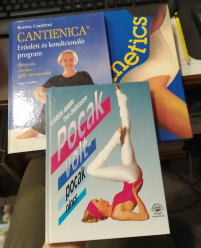 3 db-os KNYVMENT AJNLAT, egszsg: Callanetics+Cantienica-Ernlti s kondicionl program+Pocak volt-pocak nincs