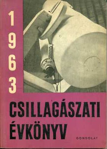 Csillagszati vknyv 1963