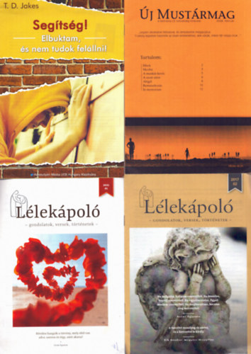 Lieuwe Boonstra - 5 db vall�si kiadv�ny: L�lek�pol� 2017/02 + Seg�ts�g! Elbuktam, �s nem tudok fel�llni! + �j must�rmag 2008 febru�r + L�lek�pol� 2021/01 + Egy csod�latos feladat