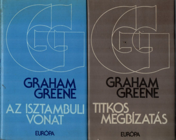 Graham Greene - 2 db Graham Greene: Titkos megbzats, Az Isztambuli vonat.