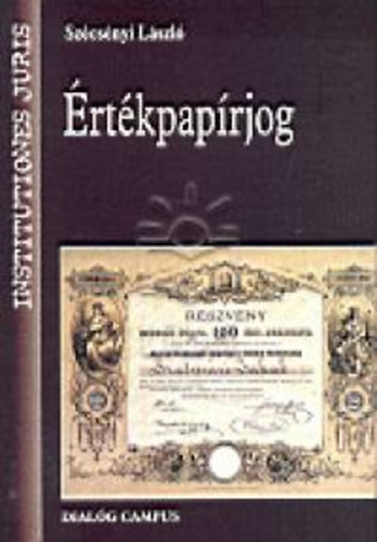 Sz�cs�nyi L�szl� - �rt�kpap�rjog