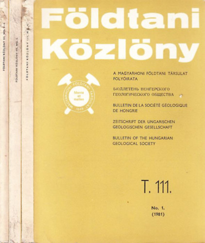 Dank Viktor dr. - Fldtani Kzlny 1981/1-4. (3 ktetben)