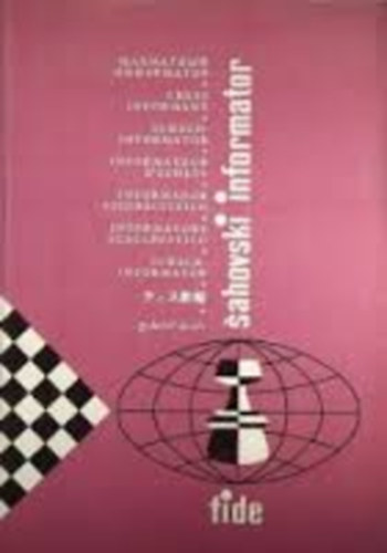 Chess informant 45 - 1988. I.-Vi - 9 nyelven!