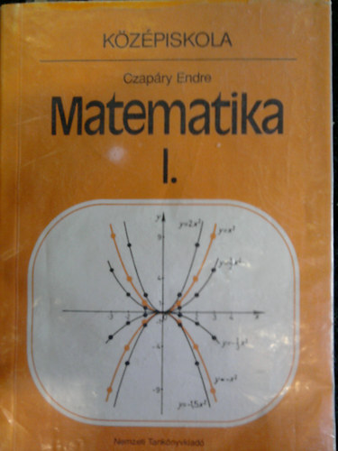 Czapry Endre - Matematika I. - a kzpiskolk I. osztlya szmra