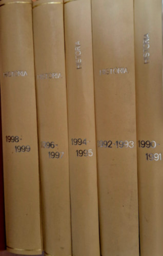 Hist�ria 1990-1999 (Egybek�tve,�t k�tetbe k�tve)
