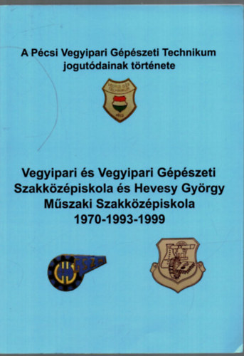 Albert-St Mrta - Vegyipari s Vegyipari Gpszeti Szakkzpiskola s Hevesy Gyrgy Mszaki Szakkzpiskola 1970-1993-1999.