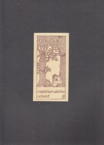 Ex Libris Harsnyi Klmn r (eredeti nyomat)