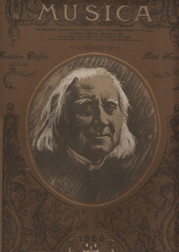 Liszt (A Musica c. francia folyóirat 1911. októberi számának hasonmás kiadása Liszt Ferenc születésének 175. és halálának 100. évfordulója alkalmából)- többnyelvű